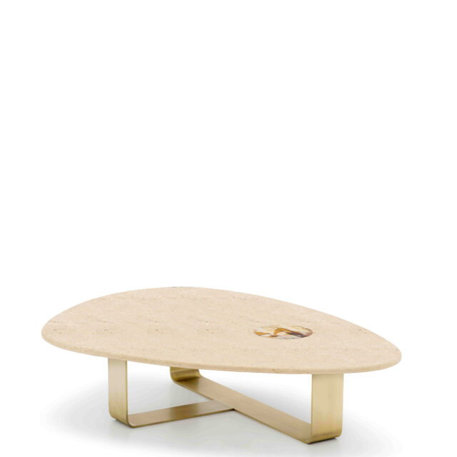 Tables and console tables - Demetra coffee table in Dalmata marble - Arcahorn
