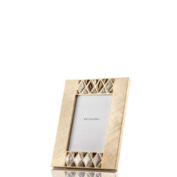Cornici e scatole - Dalila portafoto in ottone dorato bulinato mod.4002 - Arcahorn