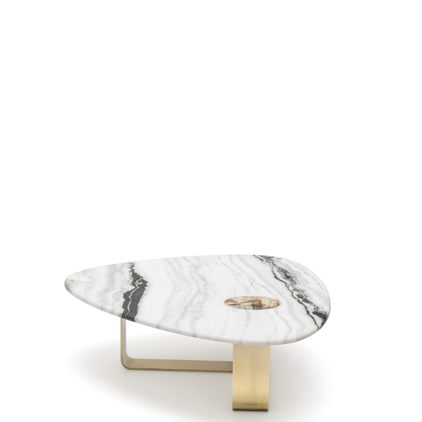 Tables and console tables - Demetra coffee table in Dalmata marble and horn - still life - Arcahorn (6)