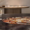 Tavoli e consolle - Nettuno tavolo da pranzo in ebano glossy - ambientata - Arcahorn
