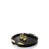 Tableware - Gillo tray in horn and glossy black lacquered wood - Arcahorn