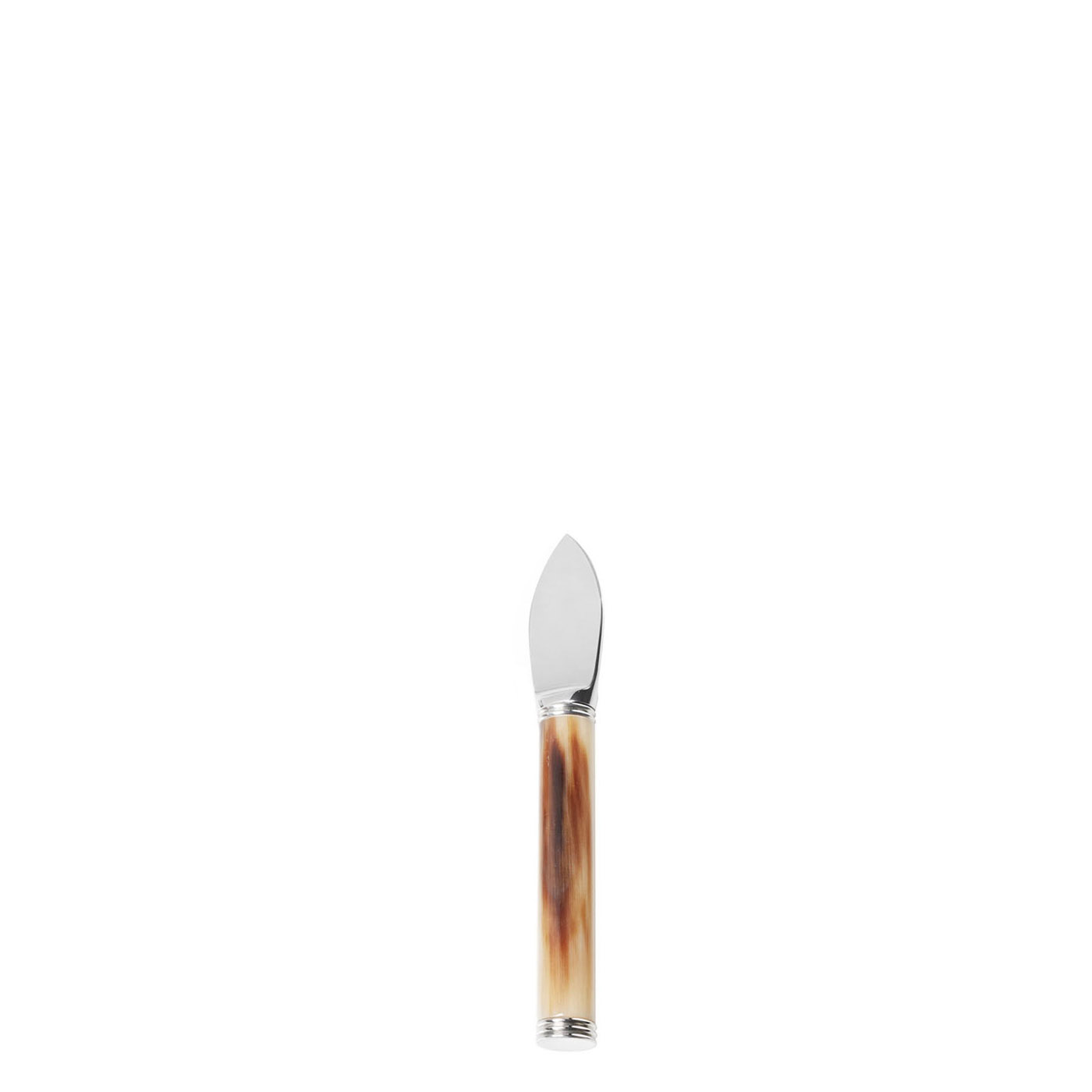 Accessori tavola - Pule coltello per formaggio grana in corno e acciaio inox - Arcahorn