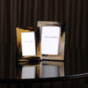 Picture frames and boxes - Dafne picture frame in horn and black lacquered wood - ambiance picture - Arcahorn