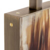 Lamps - Florian table lamp in horn and burnished brass - detail - Arcahorn