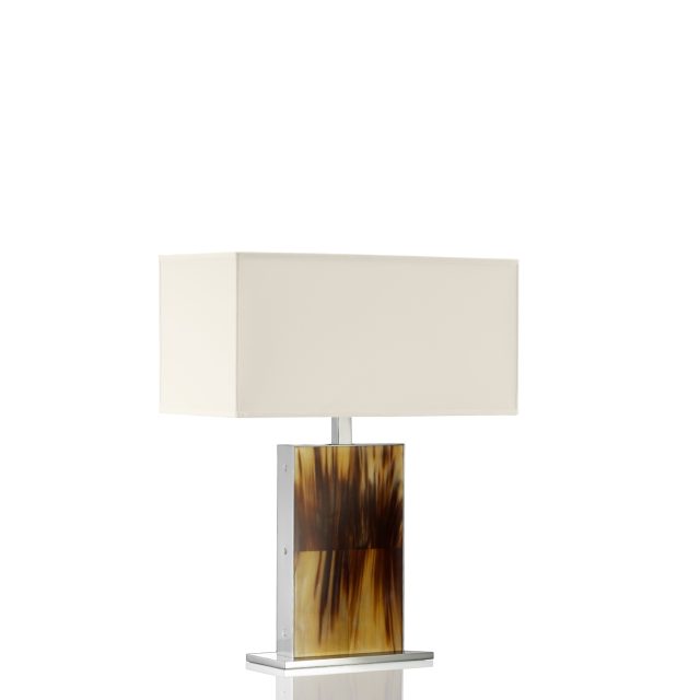 Lampade - Florian Lampada da tavolo in ottone cromato mod. 1203 - Arcahorn