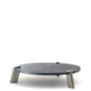 Tables and console tables - Pompei coffee table in black oak veneer and horn - Arcahorn