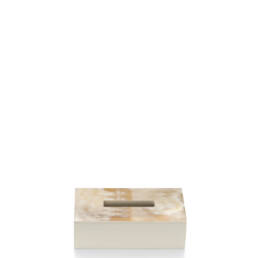 Lacquered Rectangular Tissue Box Cover