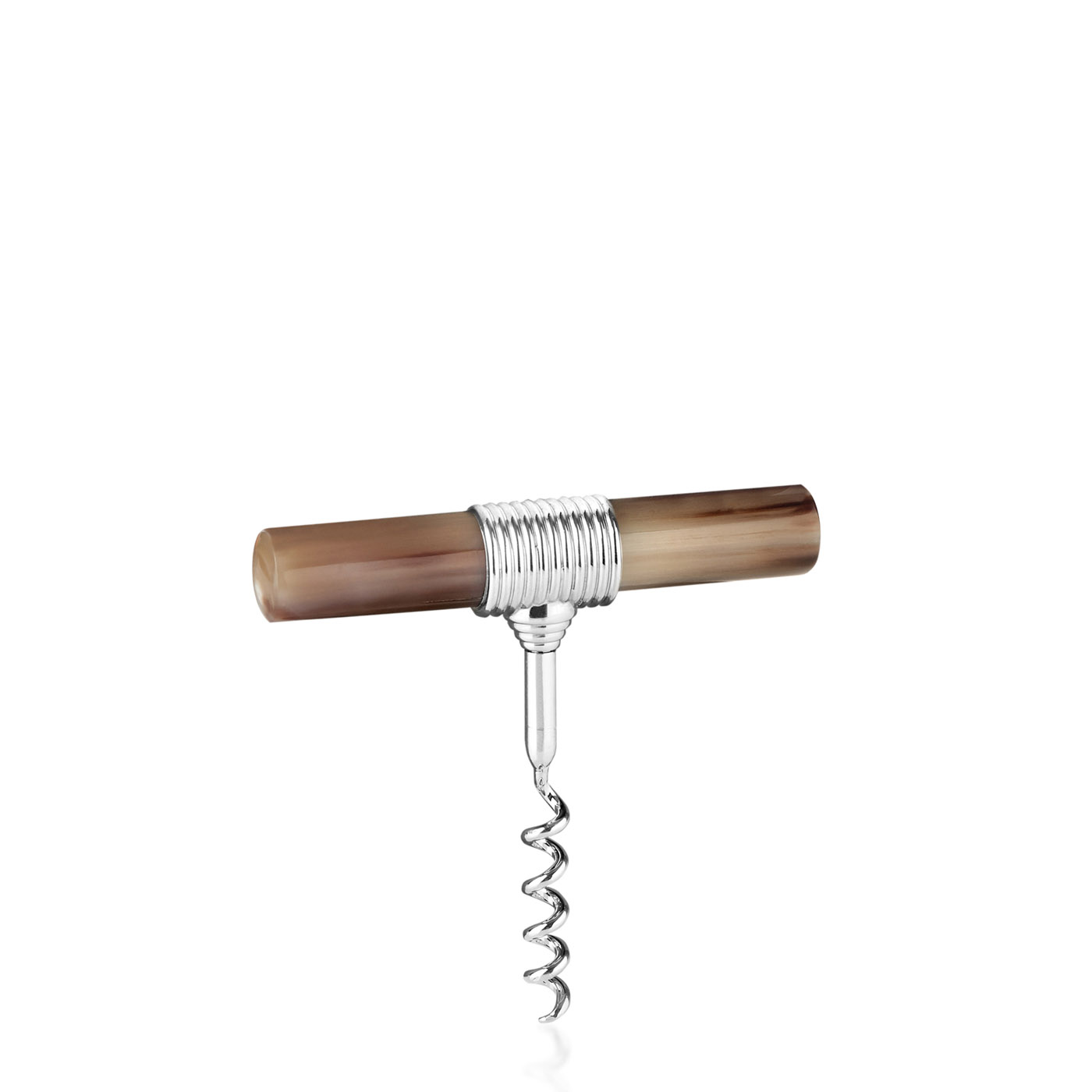 Tableware - Gyro corkscrew in horn and stainless steel - Arcahorn