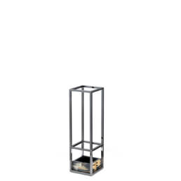 Coat stands and complementary furniture - Pluvio umbrella stand in horn and gunmetal stainless steel - Arcahorn