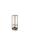 Coat stands and complementary furniture - Pluvio umbrella stand in burnished brass and horn - Arcahorn