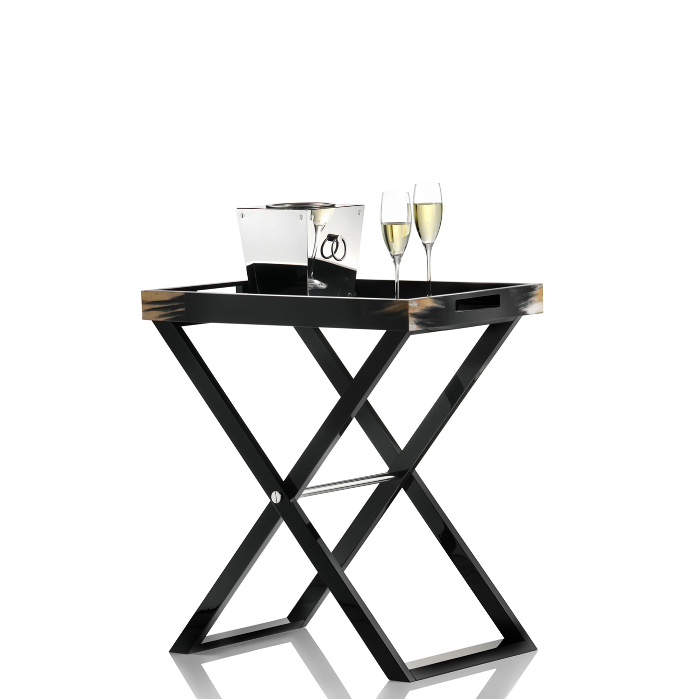 Black butlers deals tray table