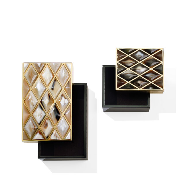 FEDORA BOXES WITH GEMS