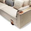 Sofas and seats - Adriano sofa in nabuk leather with horn details - Arcahorn