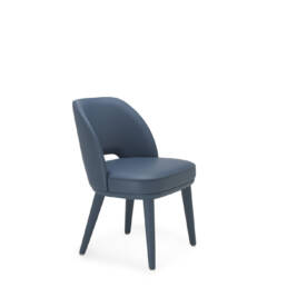 Sofas and seats - Penelope chair in Tosca leather with horn detail - Arcahorn