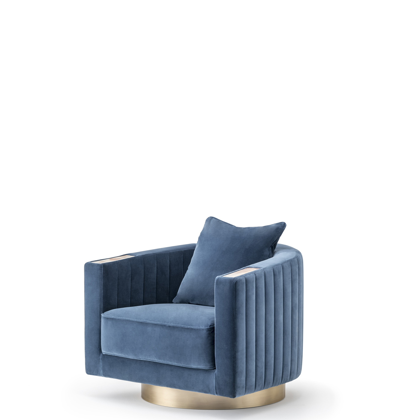 Sofas and seats - Rachele armchair with details in horn mod. 6040D - Arcahorn