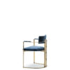 Sofas and seats - Sveva chair in velvet with horn inlays mod. 6043D - Arcahorn