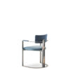 Sofas and seats - Sveva chair in leather with horn inlays 6043S - Arcahorn