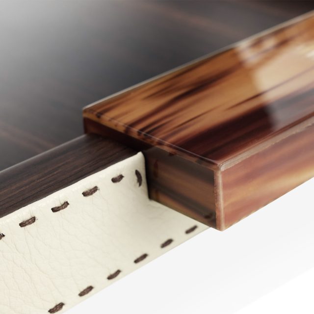 GIOELE LEATHER TRAYS