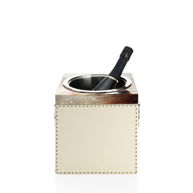 NIVES LEATHER CHAMPAGNE BUCKETS