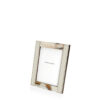Picture frames and boxes - Dorotea picture frames in horn and Ice-cream colour leather mod. 4462 - Arcahorn