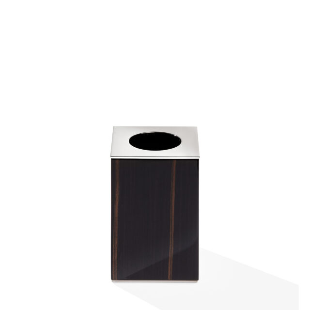 Ebony toothbrush holder ARGENTELLA