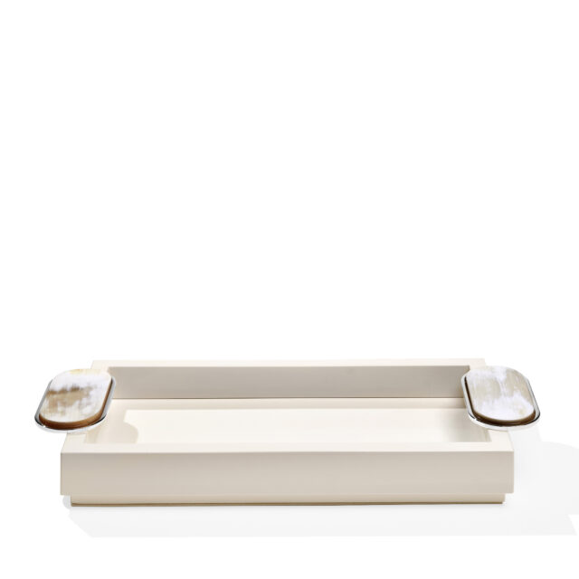 Ivory tray ARGENTELLA