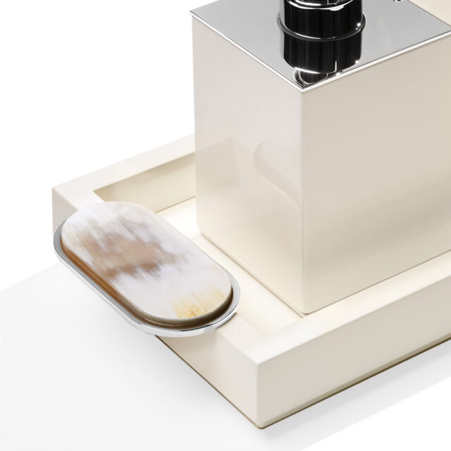 ARGENTELLA SOFT WHITE BATH SET