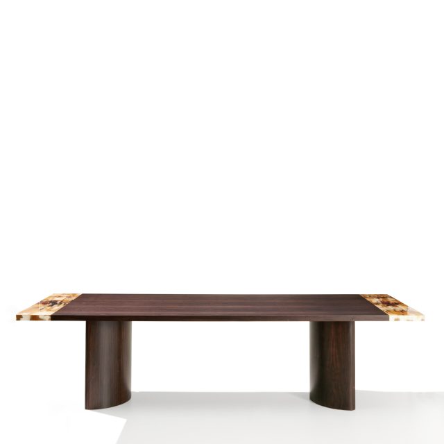 TAVOLO DA PRANZO IN EBANO TECLA